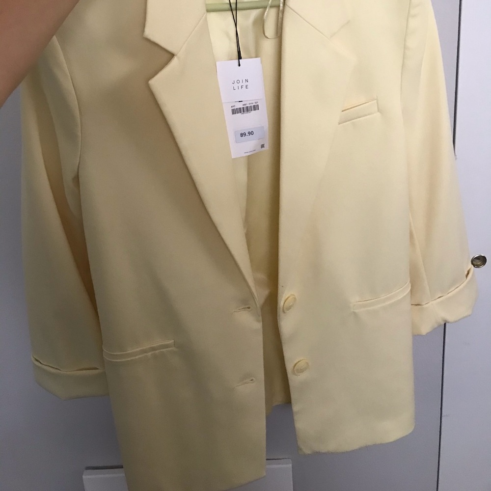 Zara yellow blazer